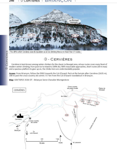 256 editions seb constant guidebook briancon ice and dry-246